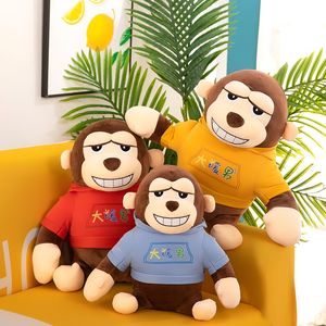 Wholesale monkey toys for sale - Group buy Cross border gorilla plush toy doll doll monkey bed to sleep with pillow girl birthday gift