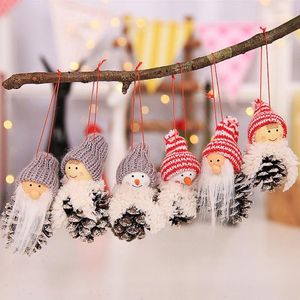 Christmas Decoration Santa Claus Hanging Doll Gift 3 Piece Set Pendant Christmas Tree Home Decoration1