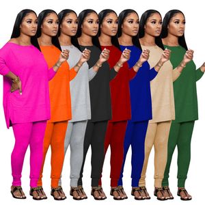 Women Tracksuits Two Pieces Set Designer Casual Long Sleeve Pants Outfits Ladies New Leisure Loose Sports Suits A225
