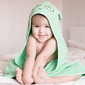 100% Baumwolle Baby Baumwolle Handtuch Poncho Neugeborenen Zeug Säugling Baby Badetuch Kinder Kapuzendecke Kapuzenhandtücher Baby Zeug Y200428