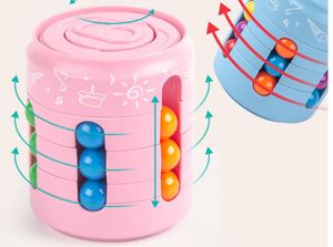 Children's Hand FingerTops Little Bean Hamburger ToyS Gyro Rotation Magic Cube For Unixe