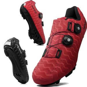 Calçados de caldo de ciclismo sapatos mtb shoes planos road masculino esporte de mountain bike bike triathlon spd auto-bloqueio