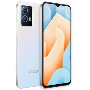 Original Vivo IQOO U5 5G Mobile Phone 4GB RAM 128GB ROM Octa Core Snapdragon 695 Android 6.58" 120Hz Large Screen 50.0MP 5000mAh Fingerprint ID Face Wake Smart Cell Phone