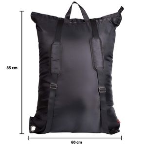 Mochila de lavanderia do zíper do saco grande com 2 tiras de ombro ajustáveis ​​fortes para a faculdade 24 x34 polegadas Y200429