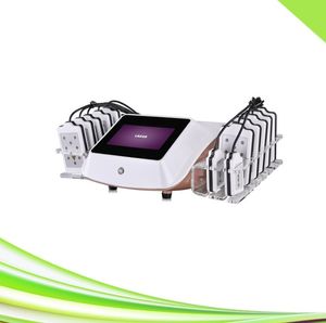 Spa Salon Clinic Novo 14 Pads Lipolaser Fat Removível Emagrecimento Diodo Laser Equipamento