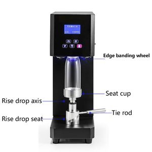 자동 캔 실링 기계 스마트 알루미늄 깡통은 기계를 씰링 수 있습니다 기계 우유 차 커피 거품 우유를 밀봉 할 수 있습니다