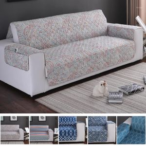 Stoelhoezen Snipcovers Sofa Cover All-inclusive Slip-resistent Sectional Elastic Full Couch Handdoek Single / Two / Three / Seater J261