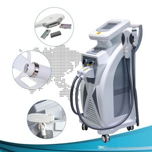 Nova tela dupla Elight IPL RF Rejuvenescimento da pele 4 In1 Máquina de beleza de remoção de cabelo a laser de pêlos IPL de IPL para venda e frete grátis