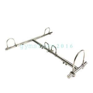 Bondage Stainless Steel Restraint Frame Spreader Bar Hand Ankle Cuff Collar Slave #65