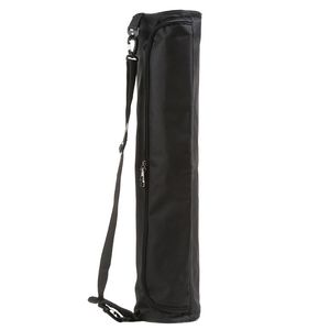 Kanfas Vattentät Yoga Pad Bag Solid Färg Yoga Mat Storage Bag Backpack Lättvikt och bärbara Gym Väskor Q0705