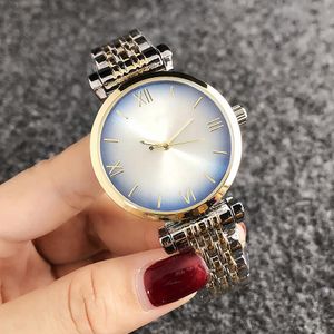 Unisex Assista Moda Popular Casual Top Marca Mulheres Lady Girl Watch Band Metal Band Quartz Wrist Watches Luxury Brand Woman Watch