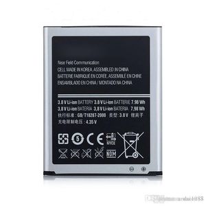 Новые батареи EB-L1G6LLU для Samsung Galaxy S3 I9300 I747 L710 I9308 T999 I9305 M440S I9082 Перезаряжаемая батарея