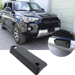 ABS-schwarze vordere Nummernschild-Sitzrahmen für Toyota 4Runner 2010+ Innenzubehör (US-Vorschriften)