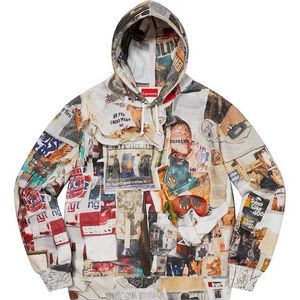 Erkek Hoodies Yeni Ürün 21ss Dash 'S Duvar Kapüşonlu Sanatçı Posteri Graffiti Hoodie Kazak Erkekler ve Kadınlar