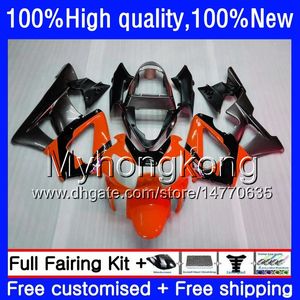 Kit para Honda CBR 929RR 900 929 RR 00 01 2000 2001 50HM.126 Laranja cinzenta CBR900 RR CBR 900RR 929CC CBR900RR CBR929RR CBR929 RR 00 01 Fairing