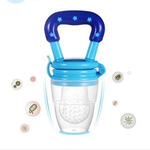 Baby Pacifiers Tänderare Nippel Silicona Bebe Silicone Teethe Safety Feeder Bite Foods Orthodontic Bröstvårtor Teether Fruit Food Mordedor Sea Ship Zyy395