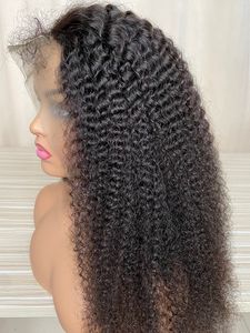 Человеческие волосы парики кружева передние волосы парики волос 13x4 кружева парик бразильский kinky кудрявый парик для черных женщин фронтальный парик