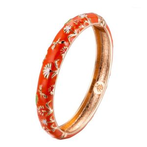 Bangle Living Coral Flower Bracelet Jewelry Fashion Vintage Vacation Accessories Women s Cute Girl s Orange Birthday A1201