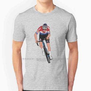 Mathieu Van Der Poel-Mvdp T-Shirt 100 % reine Baumwolle Mathieu Van Der Poel Mvdp Alpecin Fenix Cycling Strade Bianche Creative G1222