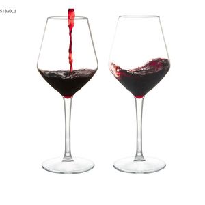 Bicchieri da vino in plastica trasparente infrangibile in plastica americana in plastica per bicchieri da vino Bar Home Calice LJ200821