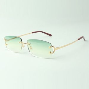 Óculos de sol de designer 3524026 com pata fios copos de braços, vendas diretas, tamanho: 18-140mm