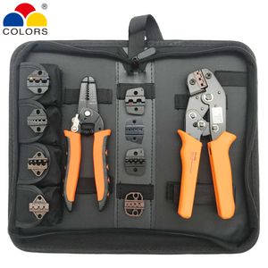 Wholesale steel crimp for sale - Group buy Crimping pliers SN B jaw for DuPont pulg tube insulation terminals kit bag electric crimper clamp tools Y200321