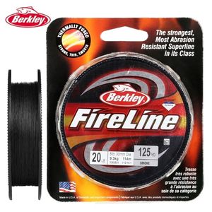 Original Berkley Bflfs 114m 125yds Linha de pesca liso Multifilamentar Linha de fogo Carpa Pesca de água salgada 4LB 6LB 8LB 10LB 201120