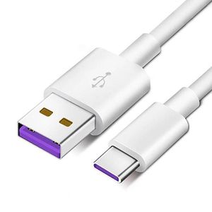 5A USB Typ C kable telefoniczne do podsłuchów do Huawei Mate 40 Samsung S22 Uwaga 20 Motorola LG Type-C 3.1 Szybkie ładowanie