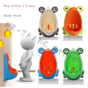 bebe Frog Children Potty Toilet Training Kids Urinal for Boys Pee Trainer Urinal Bathroom #H055# 201117