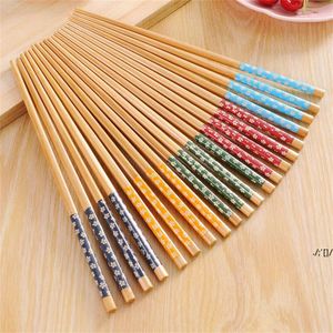 Fabryka bambusa pałeczki wielokrotnego użytku chiński styl Chopstick Classic Natural Bamboo CHOP Kije Zmywarka Bezpieczne RRB12955