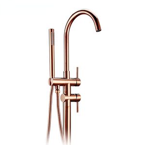 Casa de banho Duche Diverter Spout Mixer Tap Banheira Banheira Faucet Torneira Torneira Torneira Faucet Rose Gold para Bath 10 Ano Garantia