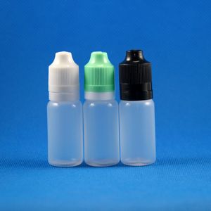 100 set/lotto 15 ml flaconi contagocce in plastica comprimibili con antimanomissione tappi a doppia prova per bambini punte lunghe e sottili dell'ago sottoconfezione separabile lozione olio liquido 15 ml