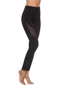 Wholesale hot yoga pants resale online - Europe and The United States Hot Seamless Stretch Yoga Pants Running Fitness Sexy High Waist Lift Hip Quick Dry Sports Pants
