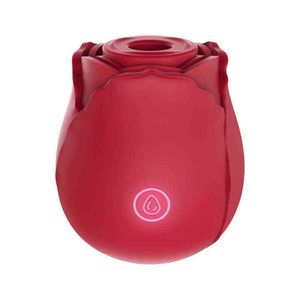 NXY Vibrators Economical Pink Rose Vibrating Sex Toy Clitoral Stimulation Soft Silicone Vibrator 0107