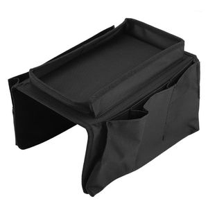 Storage Bags 4-5 Pockets Sofa Couch Arm Rest Tidy Organizer Case Bag Table