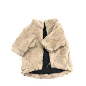 アパレル冬の毛皮のブルドッグコートインシンファッションフローラパターンペットジャケットテディビチョンアウターウェアTHX287Eのクリスマスデーギフト