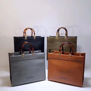 Borse da donna Luxurys Designers 2021 borsa shopping di alta qualità materiale in pelle ambra doppio manico grande capienza lettera spalla regalo da donna