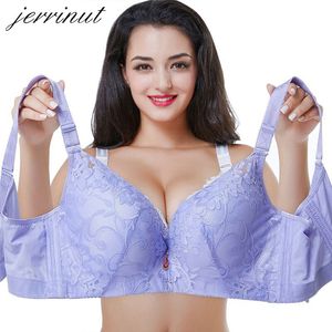Jerrinut Sexy Push Up Plus Size Bras For Women Underwear Lingeries Women Lace Bra Plus Size Bralette Bra Large Size Women 201202