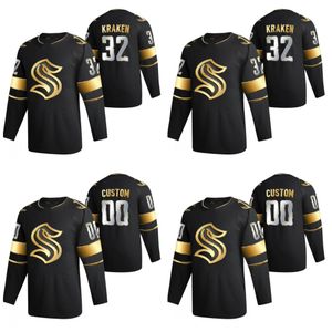 2020 Seattle Kraken 2021 Hockey Jersey 32th New Team ...