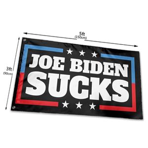 Joe Biden Sucks Trump-Flaggen, 91 x 152 cm, 100D-Polyester, hochwertige, lebendige Farbe mit zwei Messingösen