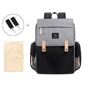 Autêntica terra mamã mamãe sacos mochilas mãe grande capacidade de viagem fralda com zíper anti-perda bebê enfermagem sacos novos 201120