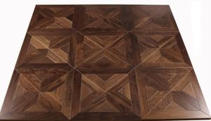 Black walnut piso parquet telha mobiliário pvc pano de fundo paredes quarto sala de estar tv tevê teto teto pequeno caixa mosaico mosaico marchetaria