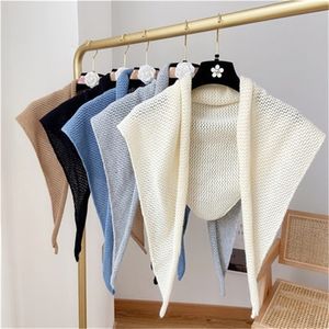how selling Shawl Office Thin Dual Use Outdoor Spring and Autumn Knitted Scarf Women Y201024