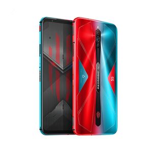 オリジナルのヌビアの赤いマジック5S 5 S 5G携帯電話のゲーム12GB 16GB RAM 256GB ROM Snapdragon 865 64MP OTG 4500mah Android 6.65 