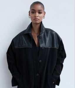 2021女性ファッションパッチワークCordurooyビーズルースジャケットコートビンテージ長袖ボタンアップ女性の上着シックトップスXS-L