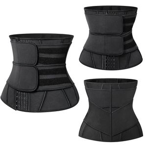 Neoprene Waist Trainer for Women Underwear Corset Sauna Sweat Belts Hook Closure Design Double Straps Tummy Shapewear Body Shapers Girdle DHL