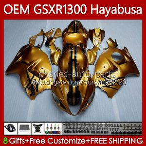 Injektion för SUZUKI Hayabusa Body GSXR-1300 GSXR 1300 CC 08-19 77NO.156 1300cc GSXR1300 08 2008 2009 2010 2011 2012 2013 GSX R1300 Glans Golden 14 15 16 17 18 19 Fairings