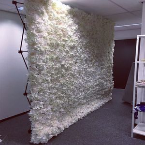 240x240cm exklusiva hortensia blomma vägg uppsättning med stativ ram DIY bröllop bakgrund dekoration parti levererar gratis leverans