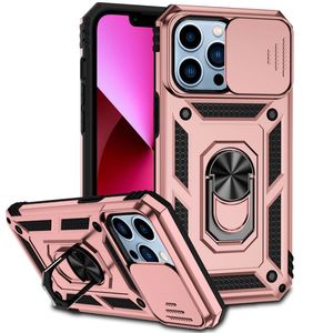 Heavy Duty Military Grade Magnetic Cases Slide Camera Protection For iPhone 13 Pro Max 12 11 XR XS 8 Plus Samsung S21 S22 Ultra A13 A53 A73 A22 A32 A72 A52 A12 A03S A02S