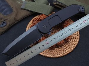 1Pcs BF2RCT Flipper folding knife N690 Black Tanto Blade CNC 6061-T6 Handle Ball Bearing Survival Tactical EDC tool Rescue knives on Sale